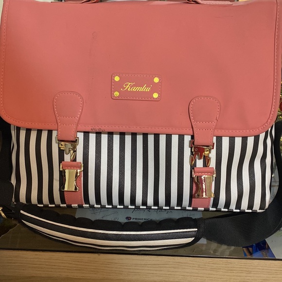 Pink Gorgeous Kambui laptop Carry-On Bag - Picture 8 of 14